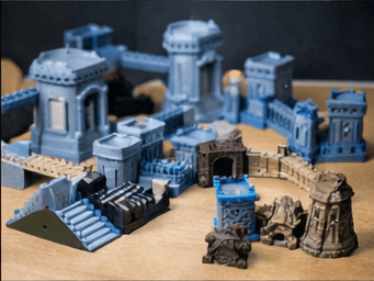 Fantasy Castle Terrain Set
